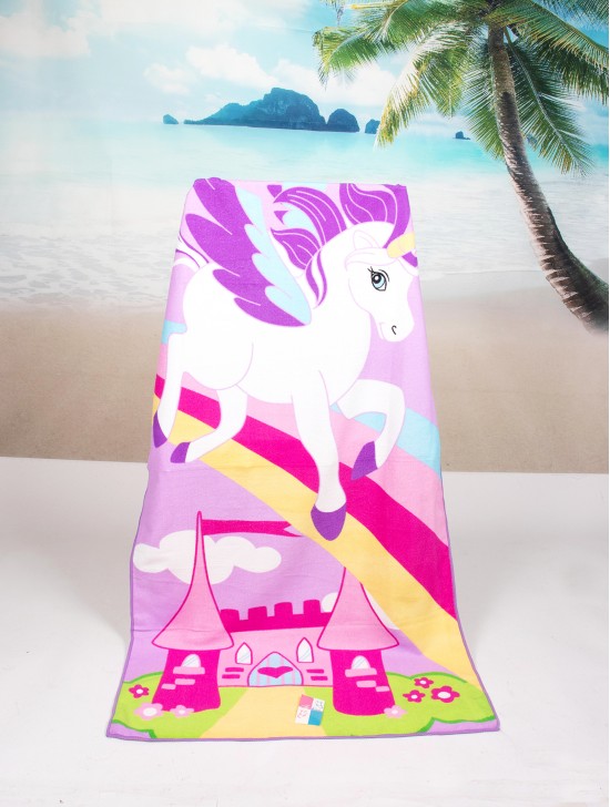 Unicorn Print Beach Towel Unicorn Print Beach Towel